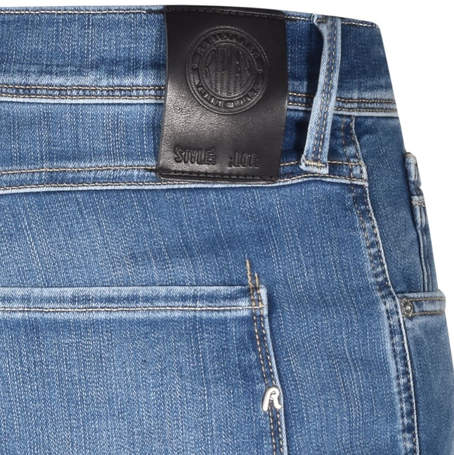 Alternative Image for ProductReplay Anbass Slim Fit Hyperflex Jeans Blue3